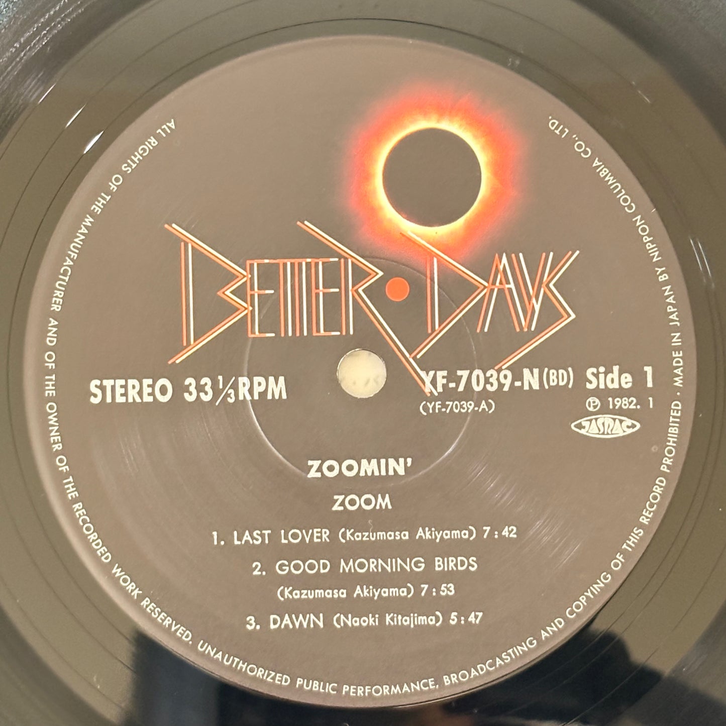 Zoom / Zoomin’（Original 1982）