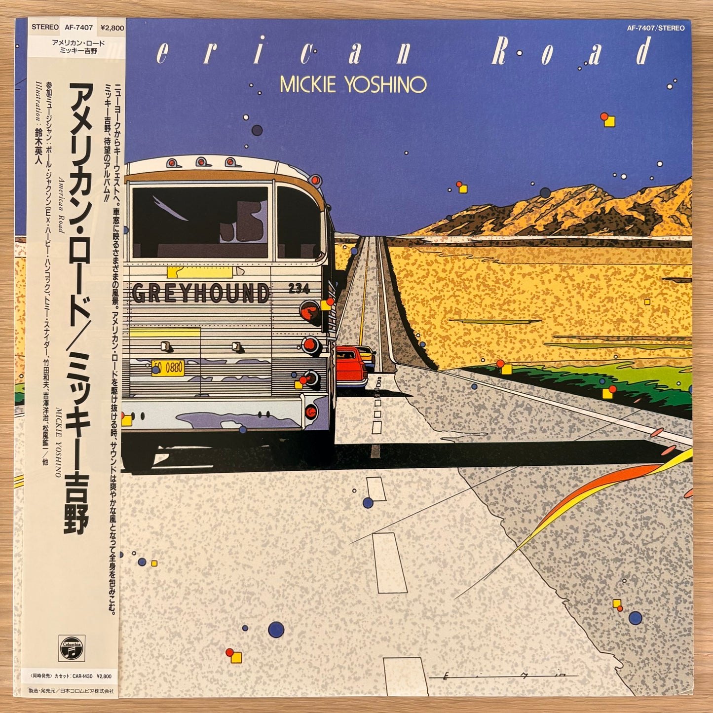 Mickie Yoshino / American Road（Original 1986）