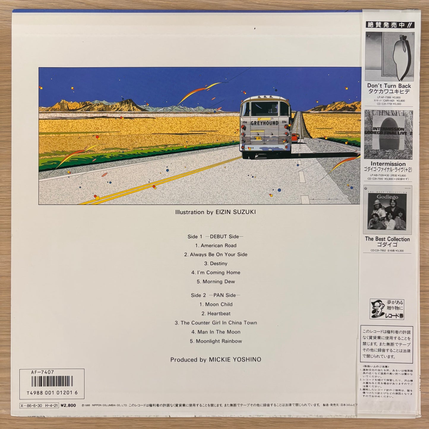 Mickie Yoshino / American Road（Original 1986）