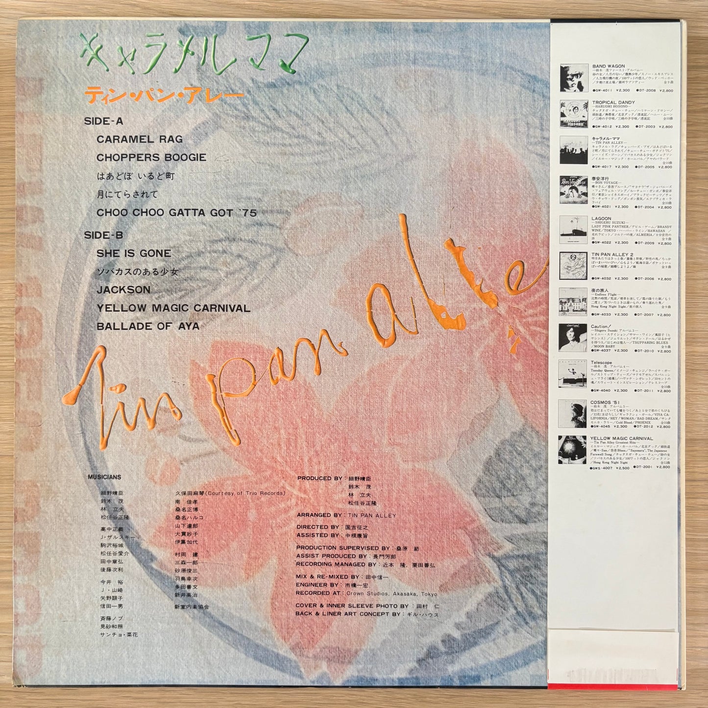 Tin Pan Alley / Caramel Mama（Reissue 1979）