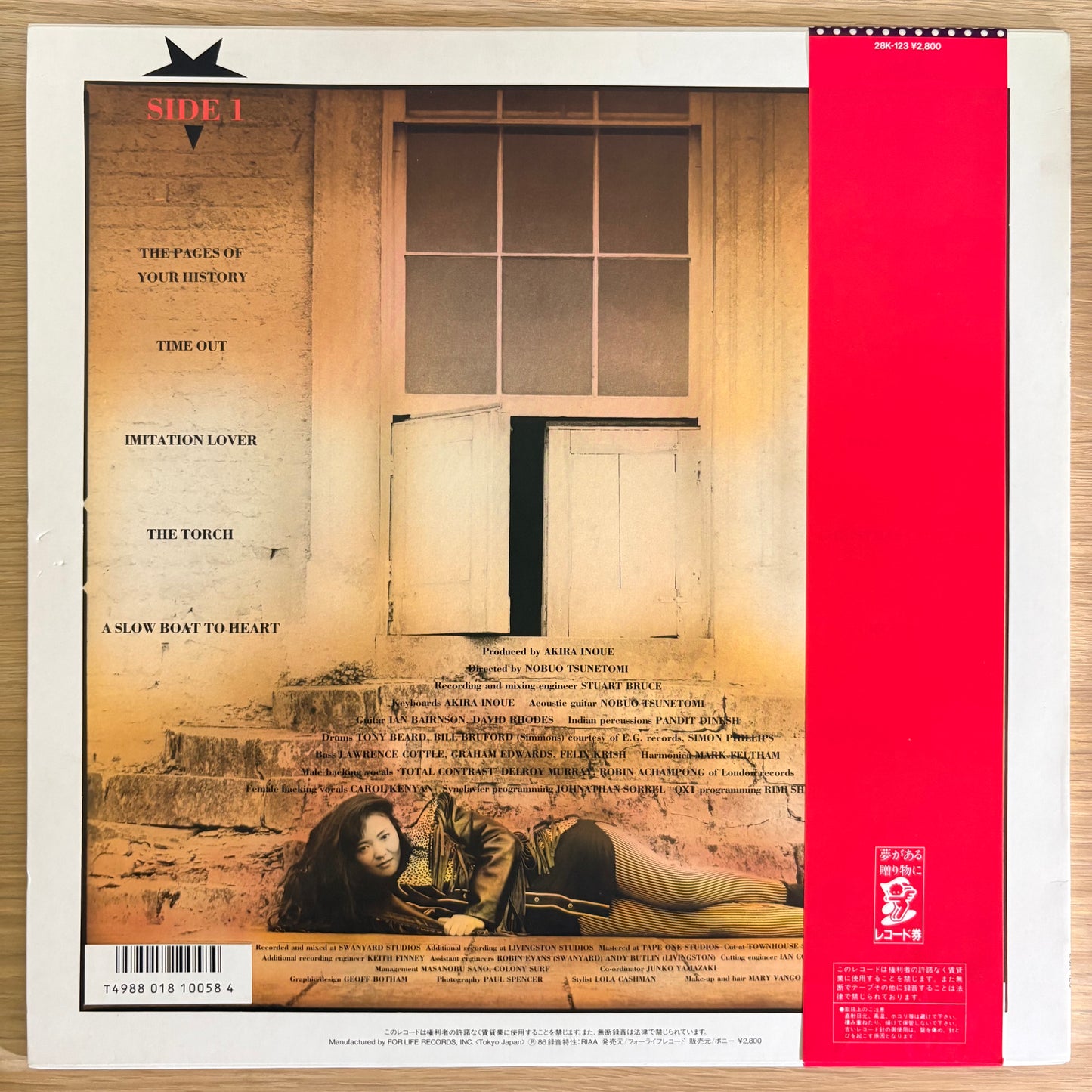 Anri / Trouble In Paradise（Original 1986 w/ 1987 Anri Calendar）