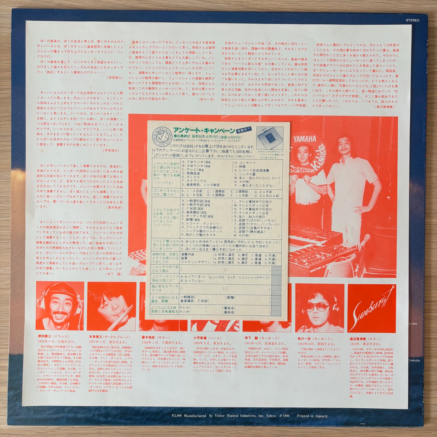Sunburst / Sunburst（Original 1980）