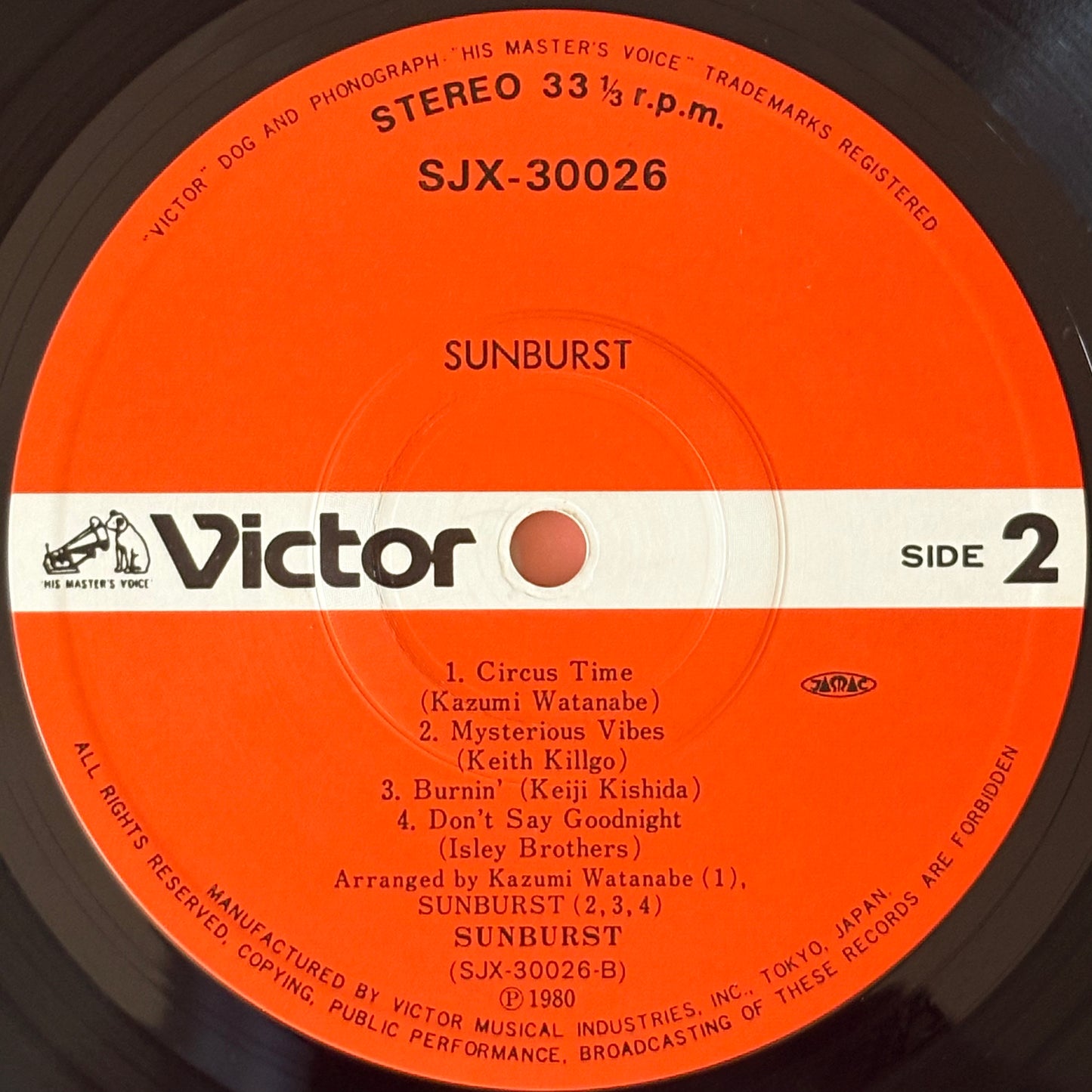 Sunburst / Sunburst（Original 1980）