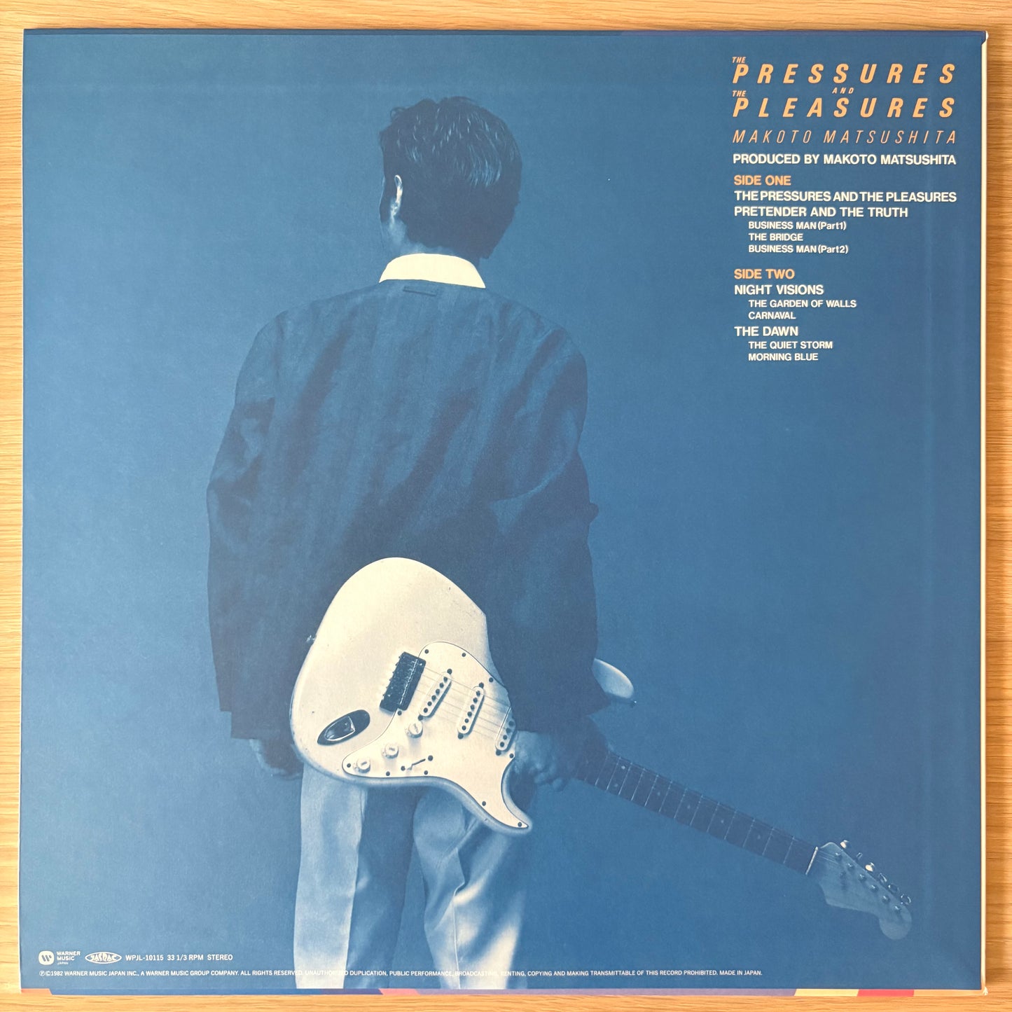 Makoto Matsushita / The Pressures And The Pleasures（Reissue 2019 ）